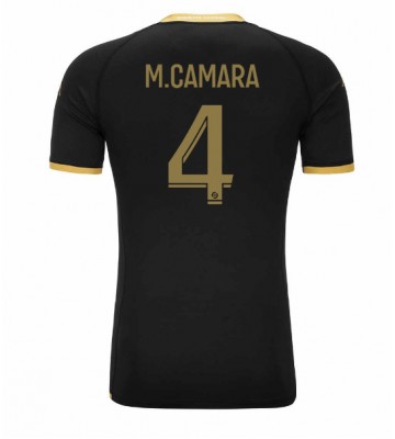 AS Monaco Mohamed Camara #4 Bortatröja 2023-24 Kortärmad